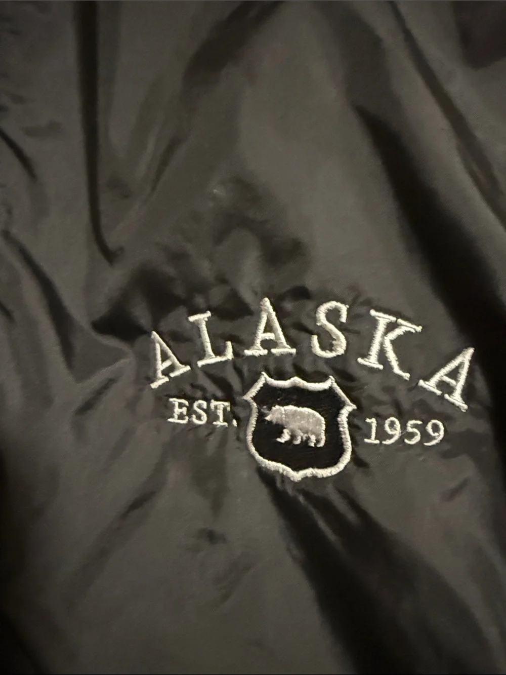 Vintage oarsman xl Hooded Windbreaker Jacket - Black